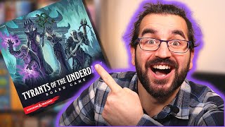 TYRANTS OF THE UNDERDARK BOARD GAME REVIEW | Dungeons and Dragons Board game