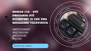 #momanc1x - Sto provando più #microfoni io che una #redazione #televisiva