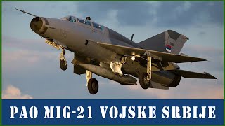 Pao MiG-21 Vojske Srbije