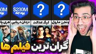 پر هزینه ترین فیلم و انیمیشن های خفن دنیا🤯| رده بندی گران ترین فیلم و انیمیشن های دنیا