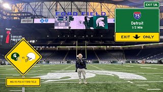 A Black Friday Trip to Detroit to Cover Penn State vs. Michigan State: Road Trip Recap