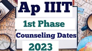 AP iiit counseling Dates 2023 | iiit Ongole | iiit Basara | FocusfireRgukt | 2nd phase list