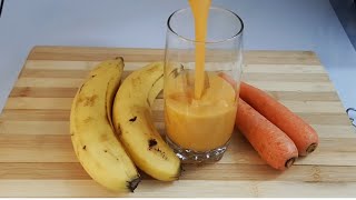 Carrot Banana juice the most delicious Cabitaan korooto iyo moos macankis