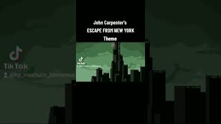 John Carpenter's ESCAPE FROM NEW YORK Theme - Melancholic Part