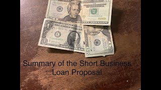 Summary of Short Business Loan Proposal