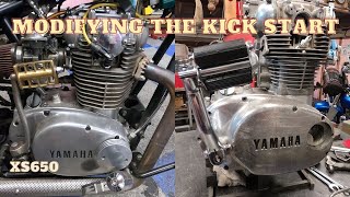 Modifying the Kick Start XS650