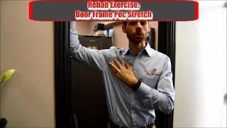 Door Frame Pec Stretch