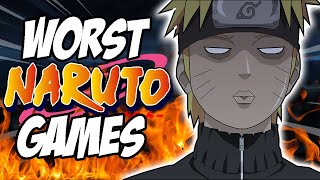 The Top 5 WORST Naruto Games!!