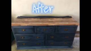 DIY Boys Room Furniture Chalk Paint