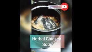 Herbal/Tonic Black Chicken Soup/Nourishing Chicken Soup / Healthy cooking Soup /VivaOFW/SHORTS