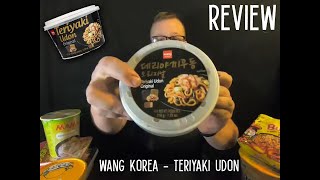 Wang Korea Teriyaki Udon Ramen Noodle Review!