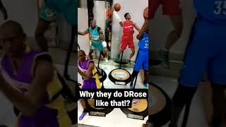 Why they do Derrick Rose like that ?! #derrickrose #nba #stephencurry #kevindurant #kobebryant