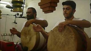 Morshed singing at Zurkhaneh in Kashan, Iran