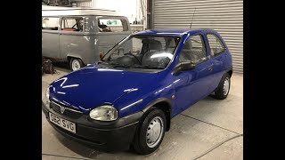 Purple Corsa B Paint Buff Time Lapse