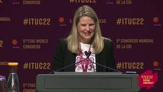 5th ITUC World Congress - Plenary session - 22 November 2022