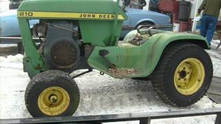 John Deere Garden Tractors