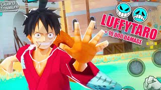 LUFFYTARO °MORE THEN 10,000 DAMAGE° LEVEL 80 - ONE PIECE BOUNTY RUSH