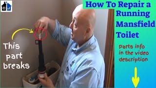 How to Fix a Running Mansfield Toilet