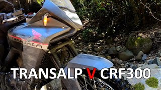 Motorcycle Rally Ride - Transalp or CRF300 Rally? #honda #australia #insta360 #enduro #crf