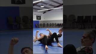 Arm bar from the back