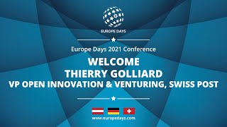 Corporates pitch startups: Swiss Post - Europe Days 2021