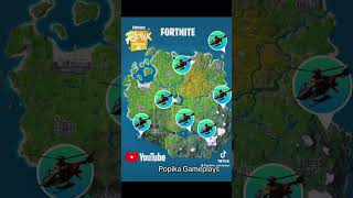 Fortnite: Ubicación de los Helicópteros