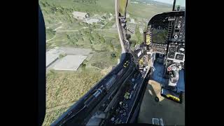 DCS in VR - AV-8B Vertical Landing