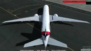 [P3D v4.5] PMDG 777-300ER | Dubai to Kuwait Part 1 (by a 777 captain)