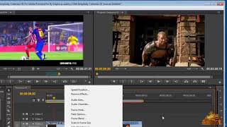 الدرس 6 دورة Adobe Premiere Pro CS6  إستبدال مقاطع الفيديو