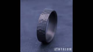 EUCF565591GTA - 6.5mm Men's Grey Tantalum Ring