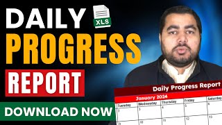 Daily Progress Report Free For Everyone | Working Towards a Better Future