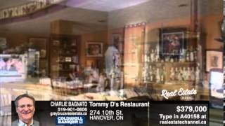 Tommy D's Restaurant274 10th St., HANOVER, ON [A40158]