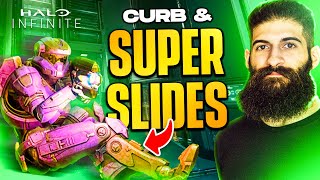 IMPROVE YOUR MOVEMENT WITH THESE SUPER SLIDES | Halo Infinite movement breakdown | How to curb slide