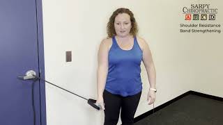 Shoulder Resistance Band Strengthening