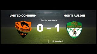 United cominium Vs Asd monti ausoni (U15 partita completa)