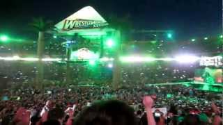 WWE Wrestlemania 28 - Miami, Florida - Triple H Entrance HD 1/4/12