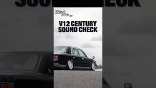 gangster V12 Toyota Century sound check#viralshort#automobile#fyp#foryou#carwow#flame place#supra