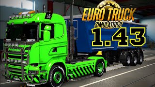 ⚠️ ETS 2 - обновление 1.43 - список изменений и новых функций в Euro Truck Simulator