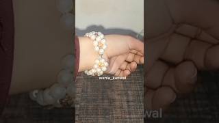 Flowers bracelet 😍Making video on my YouTube channel 🫰