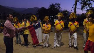 El canto del baile de los Hermanos Prado. Fiesta de La Gruta 2024