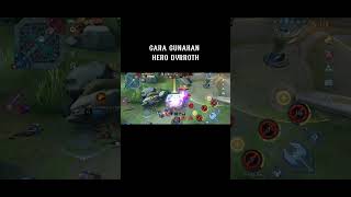 Cara Gunakan Hero Dyrroth #mobilelegends #mlbb #shorts