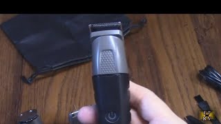 Test of Conair Rechargeable, Showerproof Men's All-in-One Trimmer - Nose Hair, Beard, Mustache, Body