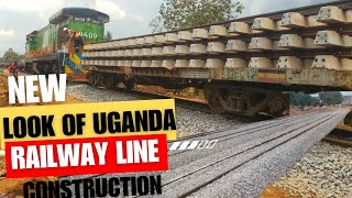 THE NEW LOOK OF UGANDA RAILWAY LINE CONSTRUCTION UPDATES.