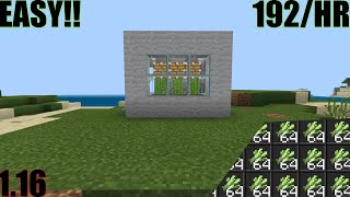 SIMPLE ZERO TICK  SUGARCANE FARM MCPE(outdated)