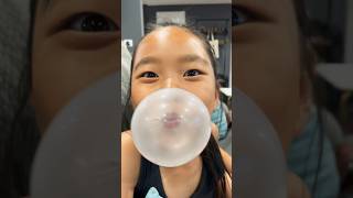 Bubble gum bubble!