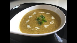 Soupe de légumes et poulet / حساء الخضر و الدجاج الصحي