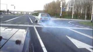 V8 powered Toyota Starlet vs Oldsmobile