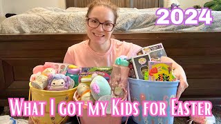 WHAT I GOT MY KIDS FOR EASTER 2024 | Easter Basket ideas for kids!