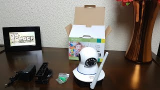 Onvif Câmera vigilância IP P2P robozinho YooSee China infravermelho Wi-fi HD unboxing resenha