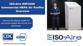 ISO-Aire RSF2000 Overview | Commercial HEPA Air Purifiers for Large Spaces